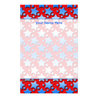 Stars And Stripes Stationery | Zazzle
