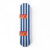 Blue-White Striped Finland (Unofficial), Fiji Skate Board Decks