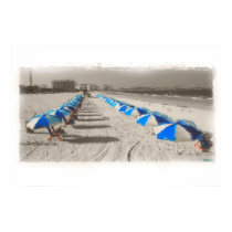 Blue & White umbrellas posters by ca1225 Blue & White umbrellas posters