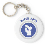 blue wiesn 2009 icon keychain