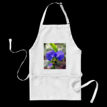 Blue Wild Flower aprons