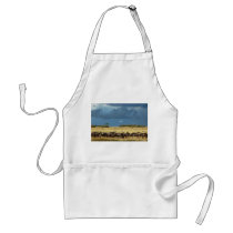 Blue Wildebeest migration Masai Mara Kenya apron by Rowood Blue Wildebeest migration Masai Mara Kenya apron