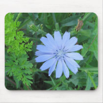 Blue Wildflower Mousepad
