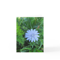 Blue Wildflower Note Card