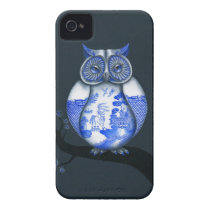 Blue Willow Owl casemate cases