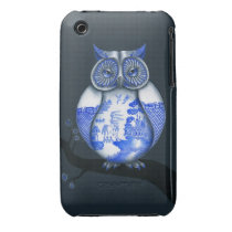 Blue Willow Owl casemate cases