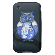 Blue Willow Owl casemate cases