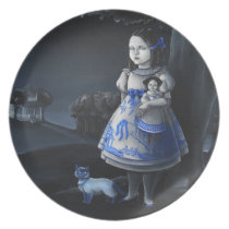 Blue Willow plates