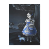 Blue Willow postcards