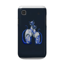 Blue Willow Siamese Cats casemate cases