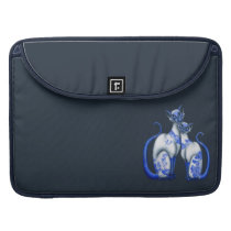 Blue Willow Siamese Cats rickshaw flap sleeves