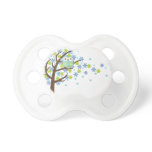 Blue Windy Tree Owl pacifiers