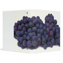 blue wine grape vinyl binder