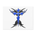 Blue Winged Cross Post Cards