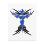 Blue Winged Cross Post Cards