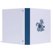 Blue Winged Dragon Binder