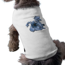 Blue Winged Dragon Dog Shirt