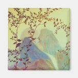 Blue Winter Fridge Magnets