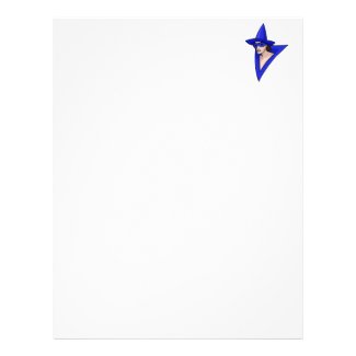 Blue Witch Customized Letterhead