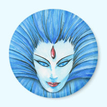 Blue Witch magnet