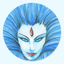 Blue Witch stickers