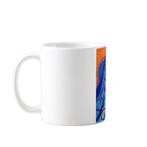 blue woman mugs