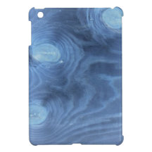 Blue wood pattern iPad mini covers
