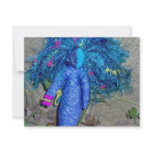 Blue Xavychup Goddess Doll Invites