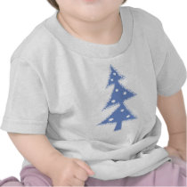 blue Xmas tree t-shirts by VioDeSign blue Xmas tree t-shirts