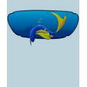 Blue Yellow Fish Thing t-shirts