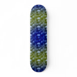 Blue - Yellow Snake Board Skateboard