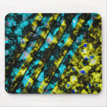 Blue-Yellow Wormstone Mousepad mousepads