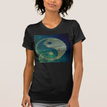 Blue Yin Yang Tee