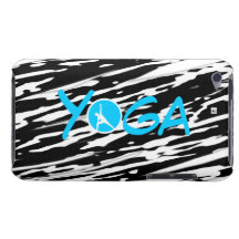 Blue Yoga Zebra Skin iPod Touch Case-Mate Case