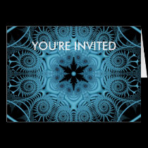 Blue - YOU'RE INVITED cards