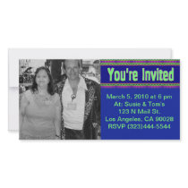 blue you're invited photo cards by DonnasGreetingCards blue you're invited photo cards