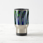 Blue Zebra Print Mug