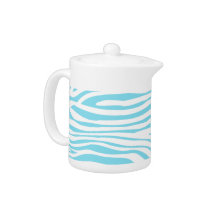 Blue Zebra stripe pattern