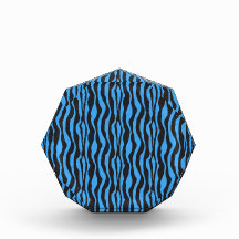 Blue Zebra Striped Award