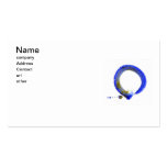 Blue Zen Enso Business Card Templates