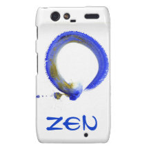 Blue Zen Enso Motorola Droid RAZR Covers