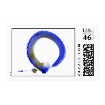 Blue Zen Enso Stamps