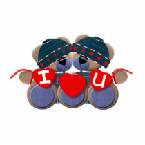 Bluebearie-i love you photo sculptures