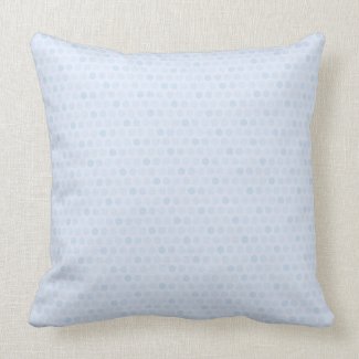 Bluebell Bunny and Polka Dots Keepsake Pillow