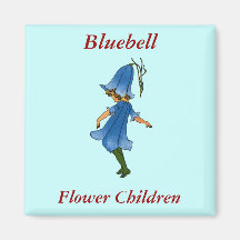 Bluebell Refrigerator Magnet