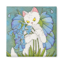 Bluebelle square magnet magnets