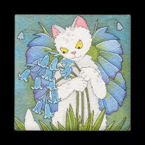 Bluebelle square magnet