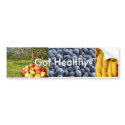 blueberries, apple1703_468x706, bananas, Got He... bumper stickers