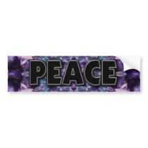 Blueberries & Cream, Peace bumper stickers by Curious_Dreams Blueberries & Cream, Peace bumper stickers