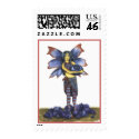 Blueberries Faery postage by BluDragon Blueberries Faery postage